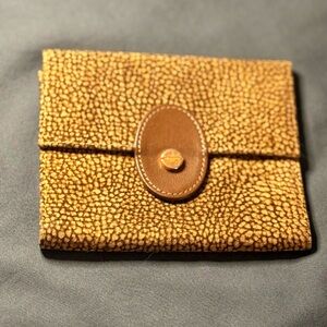 STUNNING Vintage Borbonese Compact Wallet